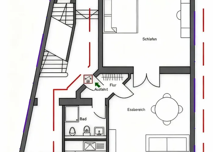 Appartement Urban Heritage With Work Space In Düren Center